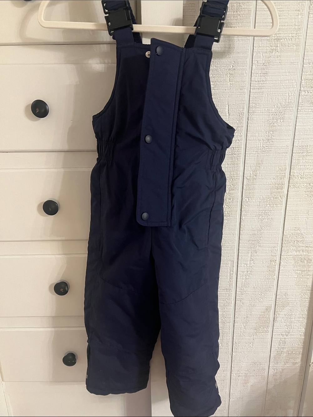 Hanna Andersson Navy Kids Snow Overalls